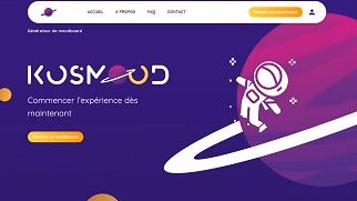 Capture d'écran de l'interface de Kosmood